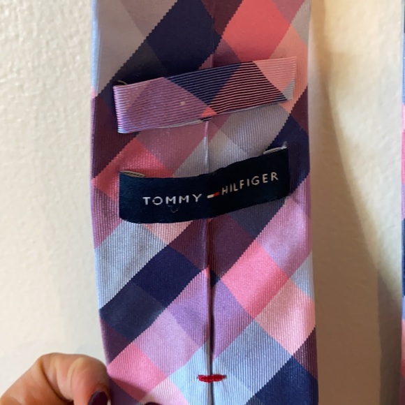 Tommy Hilfiger tartan silk tie - Picture 2 of 3